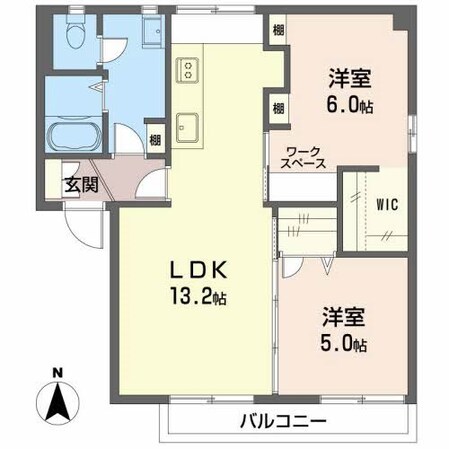 ハイムレヴァンテの物件間取画像